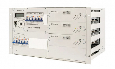 ИБЭП-220(380)/60В-100А-3/4 (1500)-6U-LAN